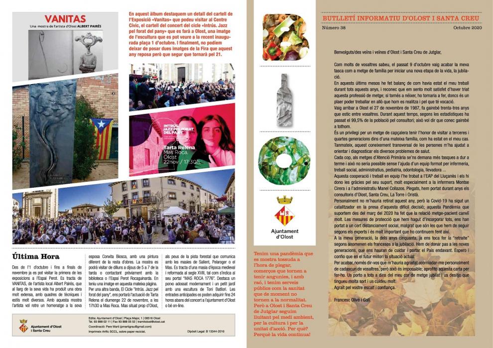 Ja podeu consultar on-line el 38è número de BIO